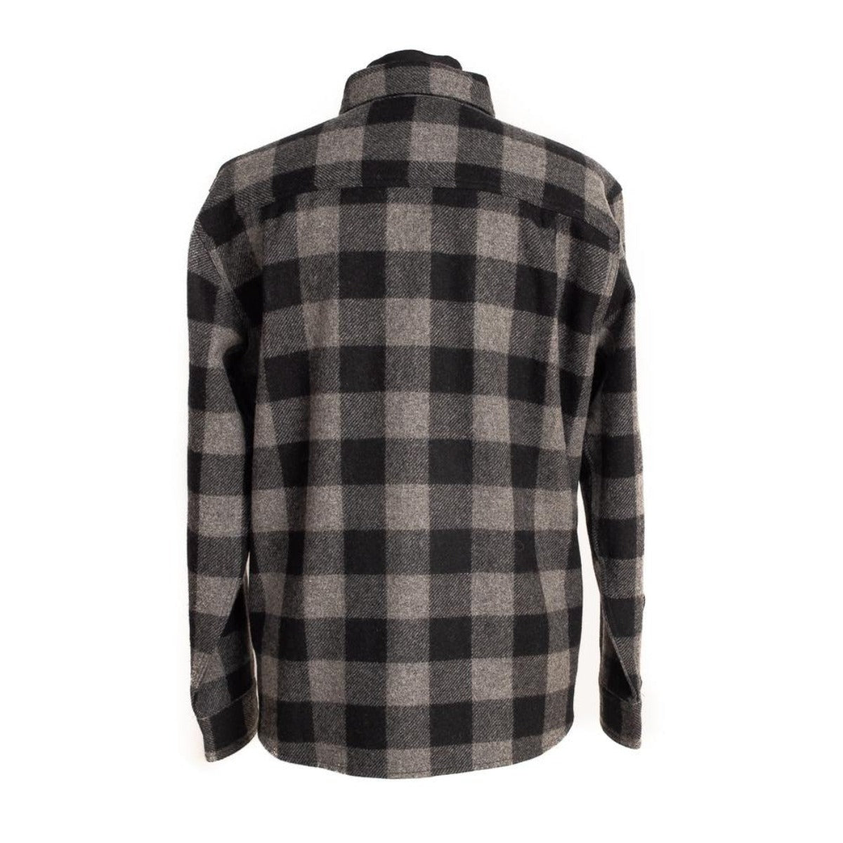 Woolly Men's Check Washable Wool Shirt (WS03R) – Wind Rose North