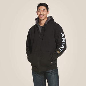 Ariat Men's Rebar All-Weather Full Zip Hoodie (10027800)