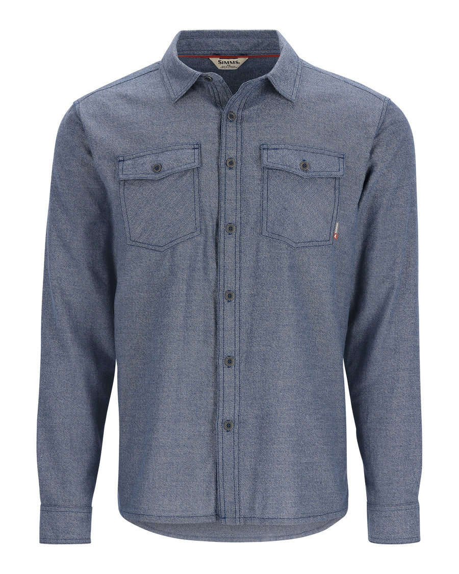 Simms Men's Shoal Flannel Long Sleeve Shirt