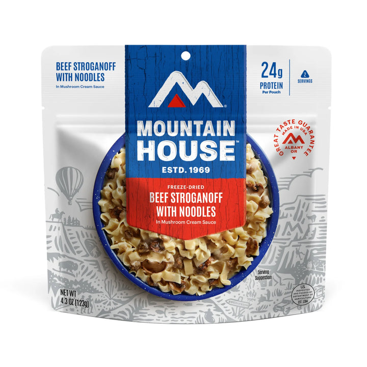 Mountain House Beef Stroganoff with Noodles- Pouch