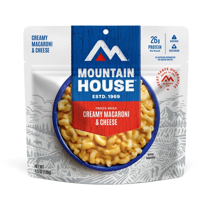 Mountain House Creamy Macaroni & Cheese - Pouch (290032)