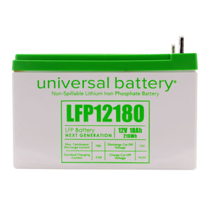 UPG Universal Lithium Battery 12V 18AH