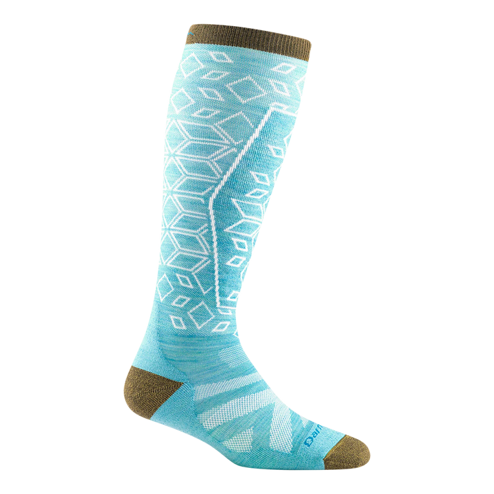 Darn Tough Women's Traverse Over-the-Calf Lightweight Ski & Snowboard Sock (8022)