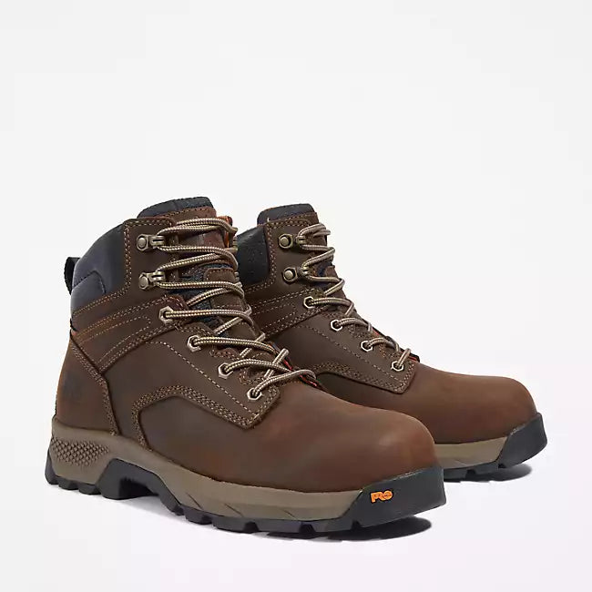 Timberland Pro Men's Titan EV 6" Composite Toe Work Boot -Brown (TB0A5NF6214)