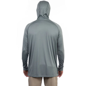 Aftco Jason Christie Hooded Long Sleeve Performance Shirt (M63127)