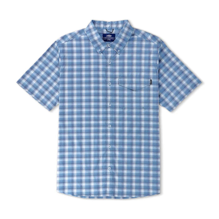 Aftco Portside Tech Short Sleeve button up (M45339)