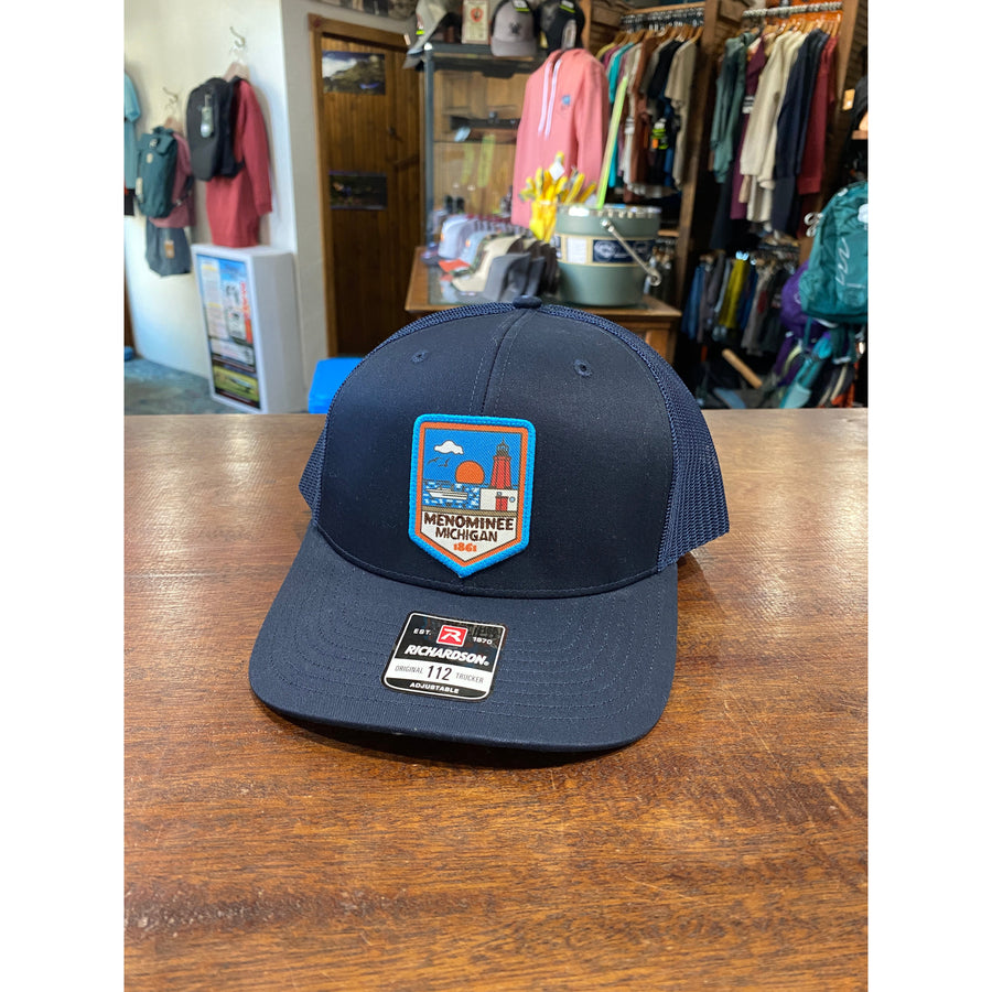 Menominee Michigan Trucker Hat