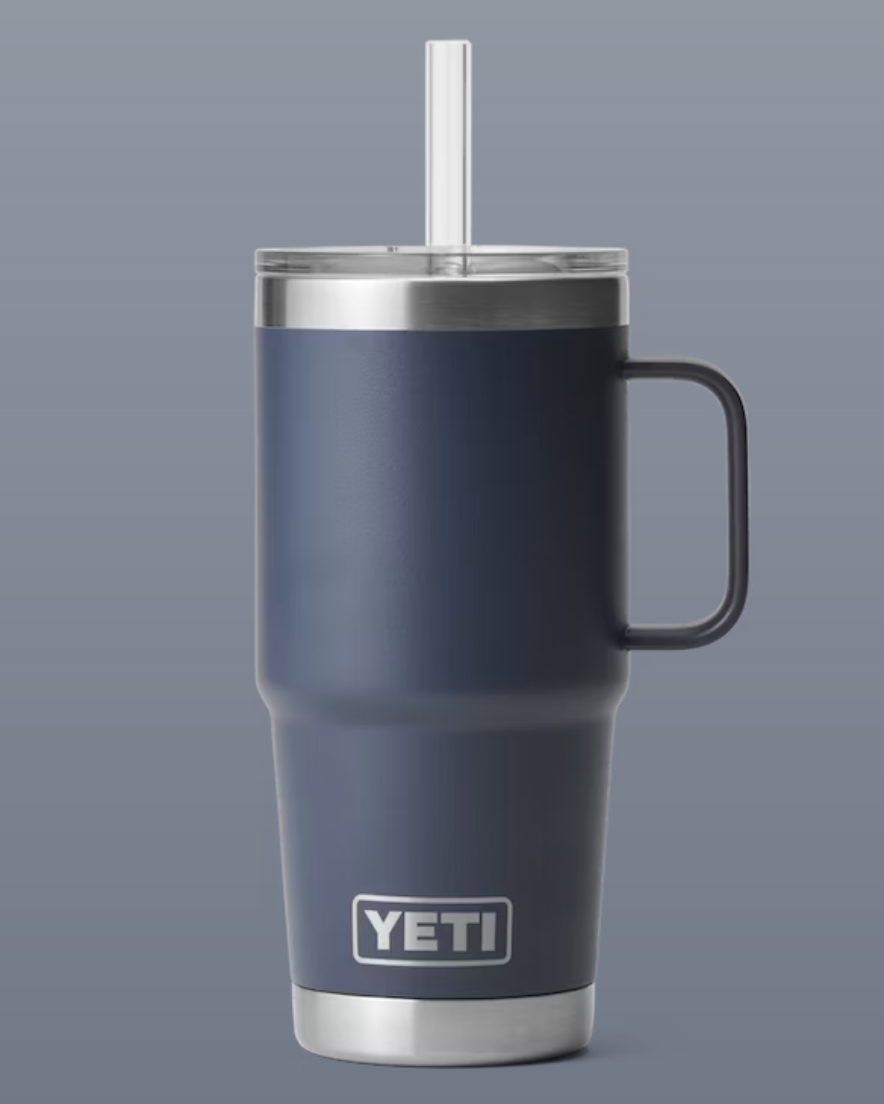 YETI® Rambler 25 OZ Straw Mug Navy
