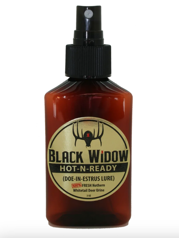 Black Widow Hot-N-Ready 3oz Northern Whitetail Doe Estrous