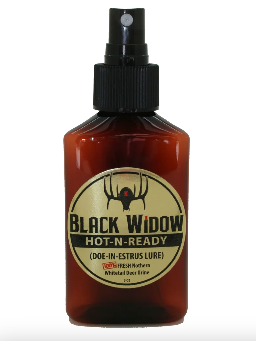 Black Widow Hot-N-Ready 3oz Northern Whitetail Doe Estrous