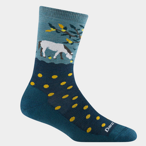 Darn Tough Women's Wild Life Crew Lightweight Lifestyle Sock (6105)