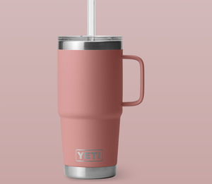 Yeti Rambler 25oz Mug with Straw Lid