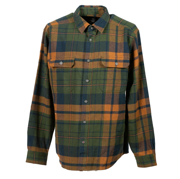 Woolly Dry Goods Men's Flannel Shirtjac 9 OZ (WFSJ9OZ0)