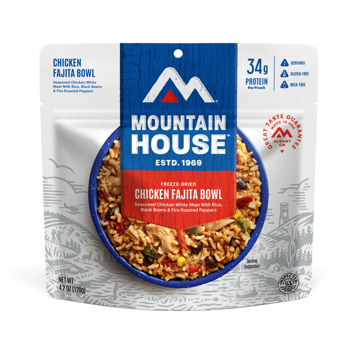 Mountain House Chicken Fajita Bowl - Pouch