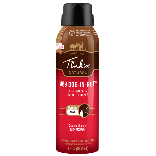 Tink's #69 Doe-In-Rut® Hot Shot® Mist - 3 oz.