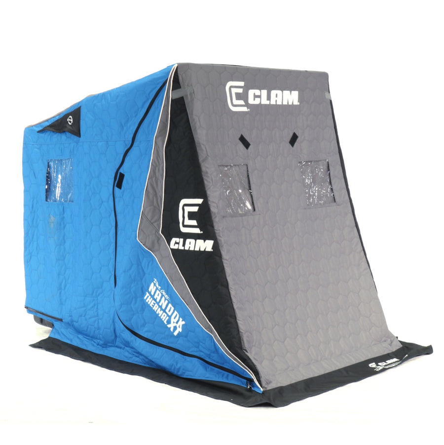 Clam Nanook XT Thermal Sled Ice Shack – Wind Rose North Ltd. Outfitters