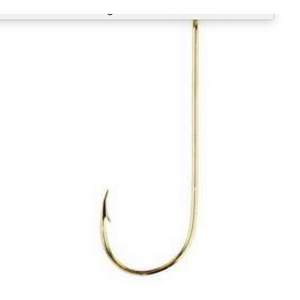  Eagle Claw Aberdeen Light Wire Non-Offset, Multi, 1/0  (202-4/0) : Fishing Hooks : Sports & Outdoors