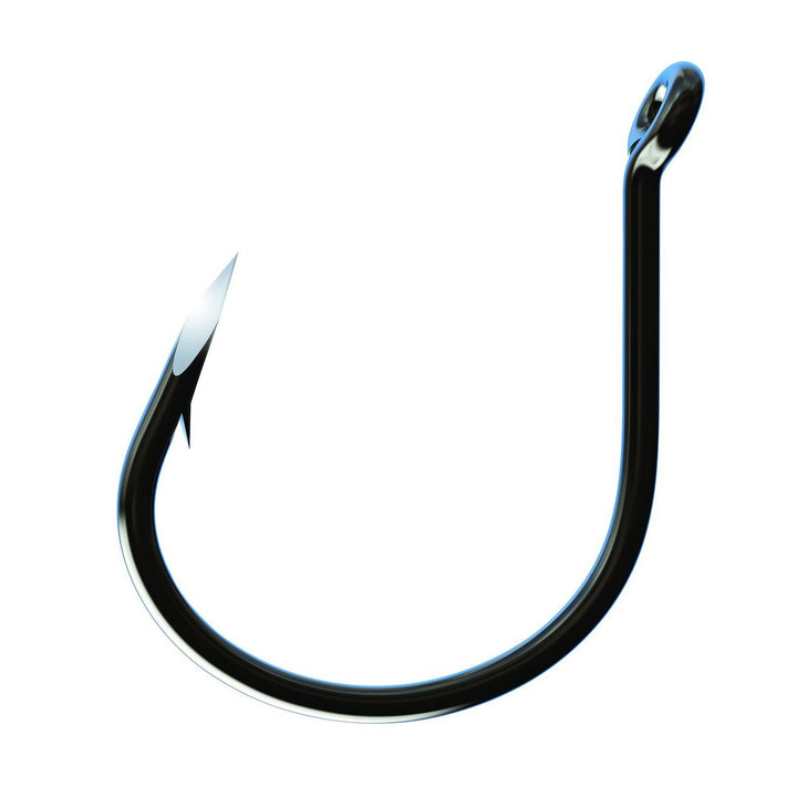  Eagle Claw 500BP-1 Pro-V 90 Degree Non Offset Jig Hook, Size  1, Platinum Black, Package of 100 : Sports & Outdoors