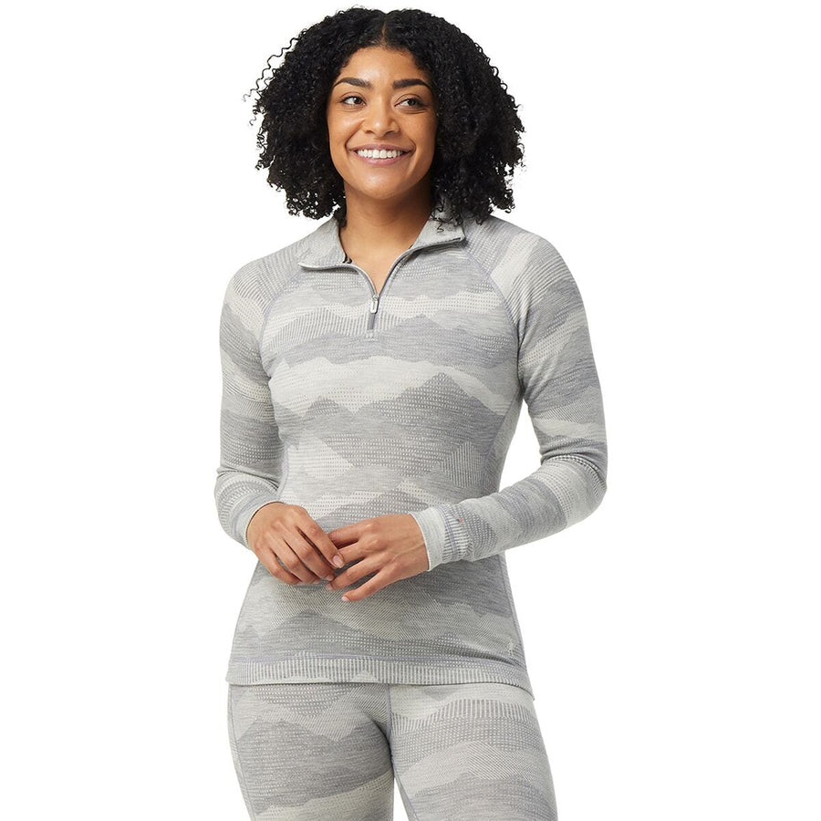 Smartwool W's Classic Thermal Merino Base Layer 1/4 Zip - The