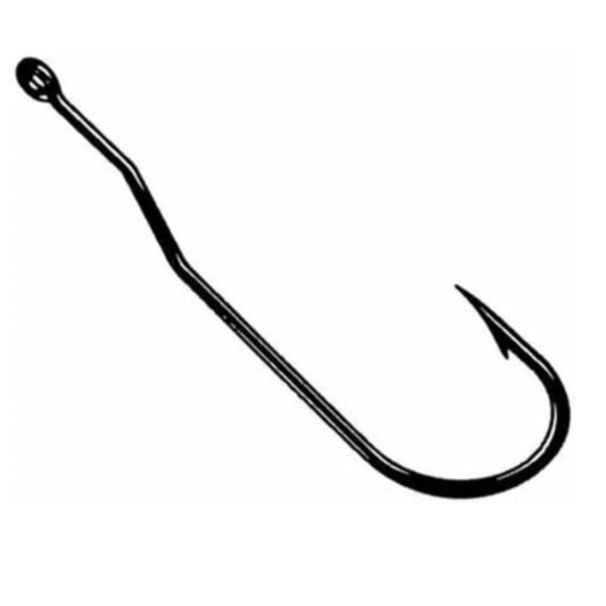 5 @9ea Tru-Turn 856ZS Panfish Crappie Fishing Hooks Bronze Aberdeen Size 4  USA