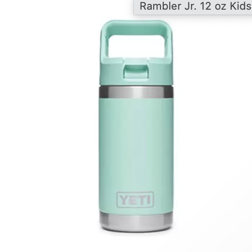 YETI RAMBLER® JR 12 OZ KIDS WATER BOTTLE NAVY BLUE