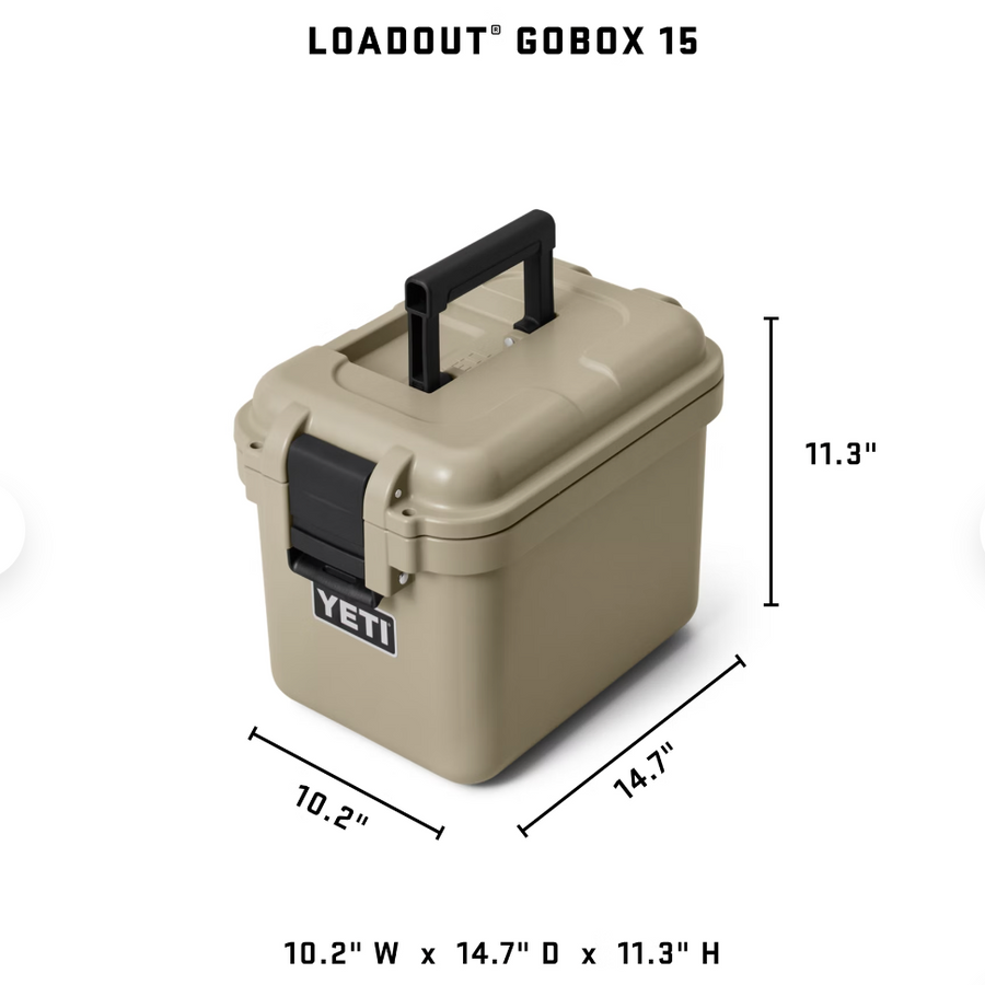 YETI Loadout GoBox 60 Gear Case - Tan